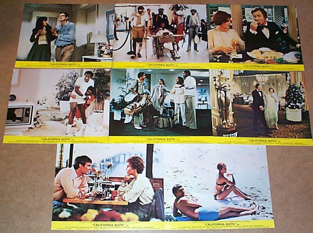 California Suite  Set Of 8 Lobby Cards 