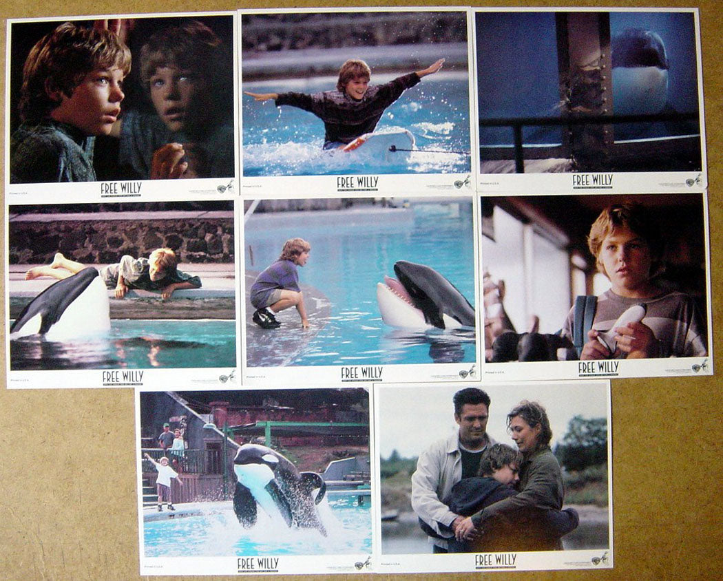 Free Willy  Set of 8 Lobby Cards 