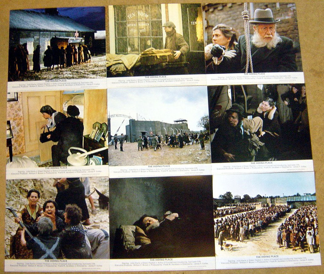 The Hiding Place  Original Set of 9 Lobby Cards 