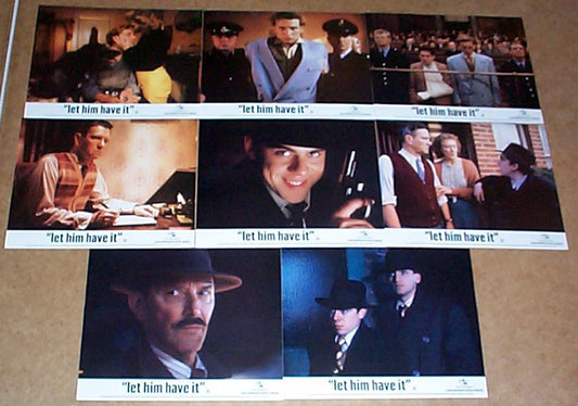 Let Him Have It  Set Of 8 Lobby Cards 