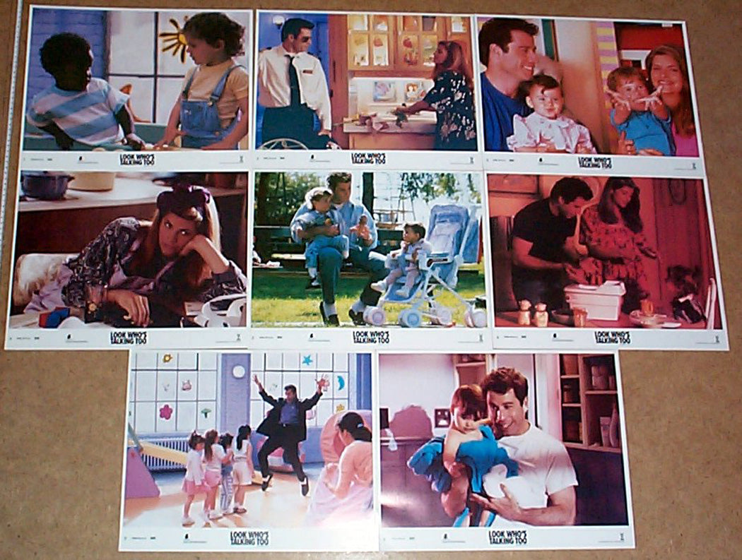 Look Who's Talking Too  Set Of 8 Lobby Cards 