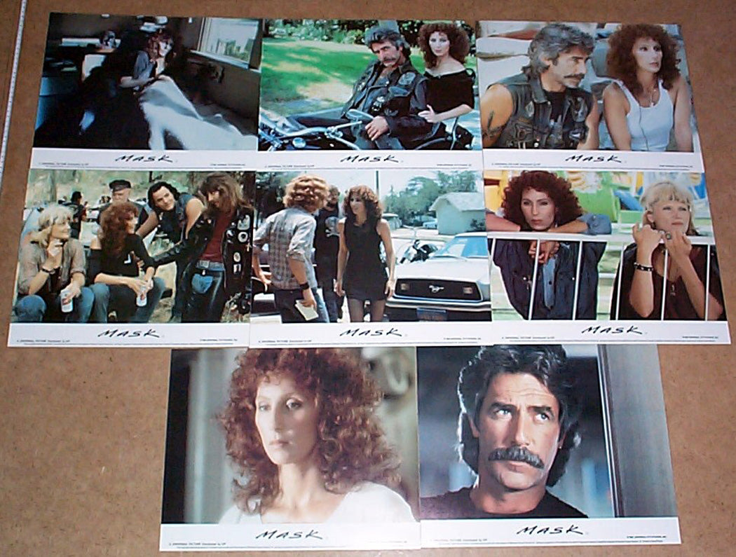 Mask  Set Of 8 Lobby Cards 