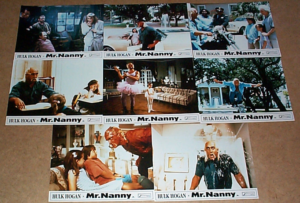 Mr Nanny  Set Of 8 Lobby Cards 