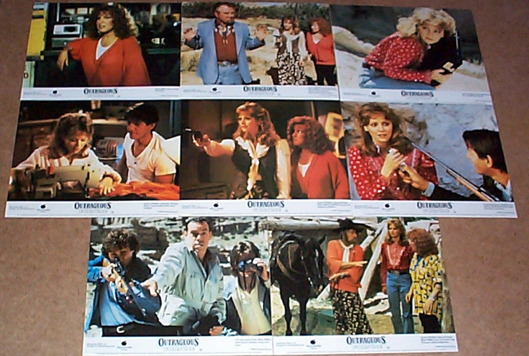 Outrageous Fortune  Set Of 8 Lobby Cards 