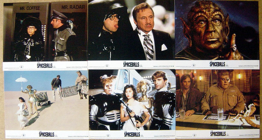 Spaceballs  6 Original Lobby Cards 