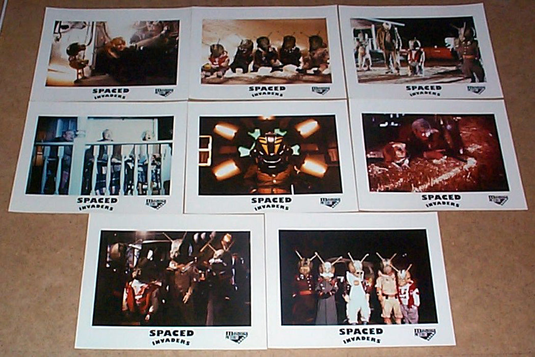 Spaced Invaders  Set Of 8 Lobby Cards 