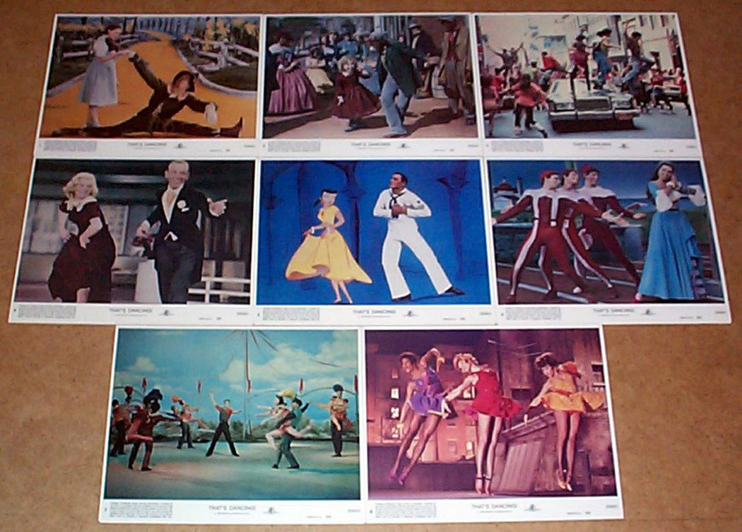 That's Dancing  Set Of 8 Lobby Cards 