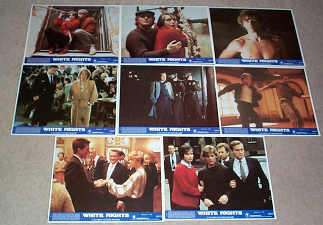 White Nights  Set Of 8 Lobby Cards 