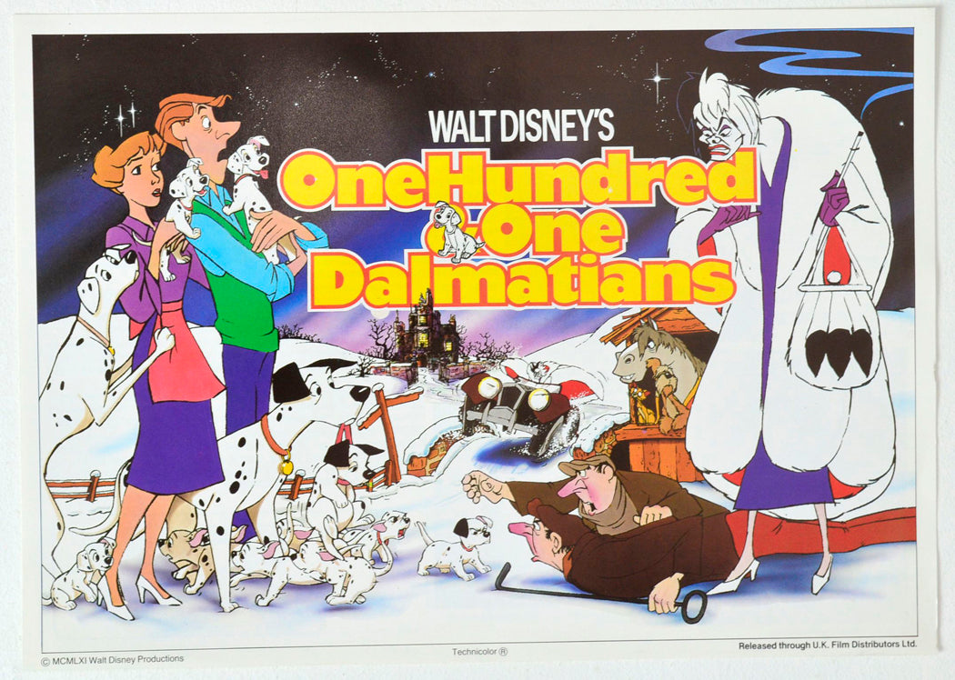 101 Dalmatians- Synopsis Sheet - Front width="125" height="89