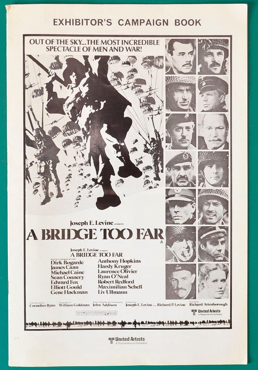 A Bridge Too Far Original 20 Page Cinema Exhibitors Campaign Press Book + Synopsis / Credits Leaflet 