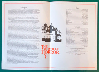 The Amityville Horror - Synopsis leaflet - Inside