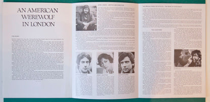 An American Werewolf In London - Production Info Card- Inside width="125" height="61