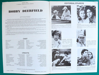 Bobby Deerfield - Press Book - Inside