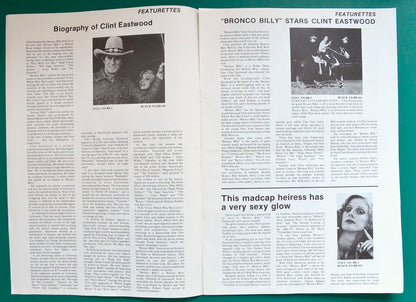 Bronco Billy - Press Book - Inside