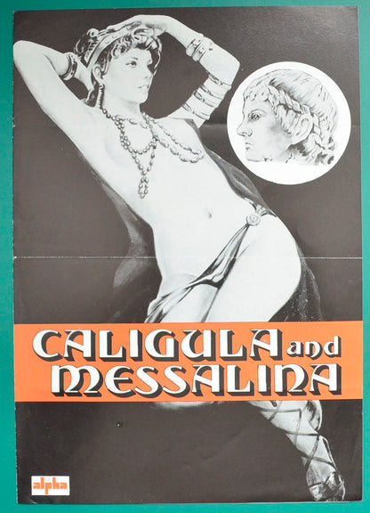 Caligula And Messalina Original 4 Page Cinema Exhibitors Campaign Press Book 