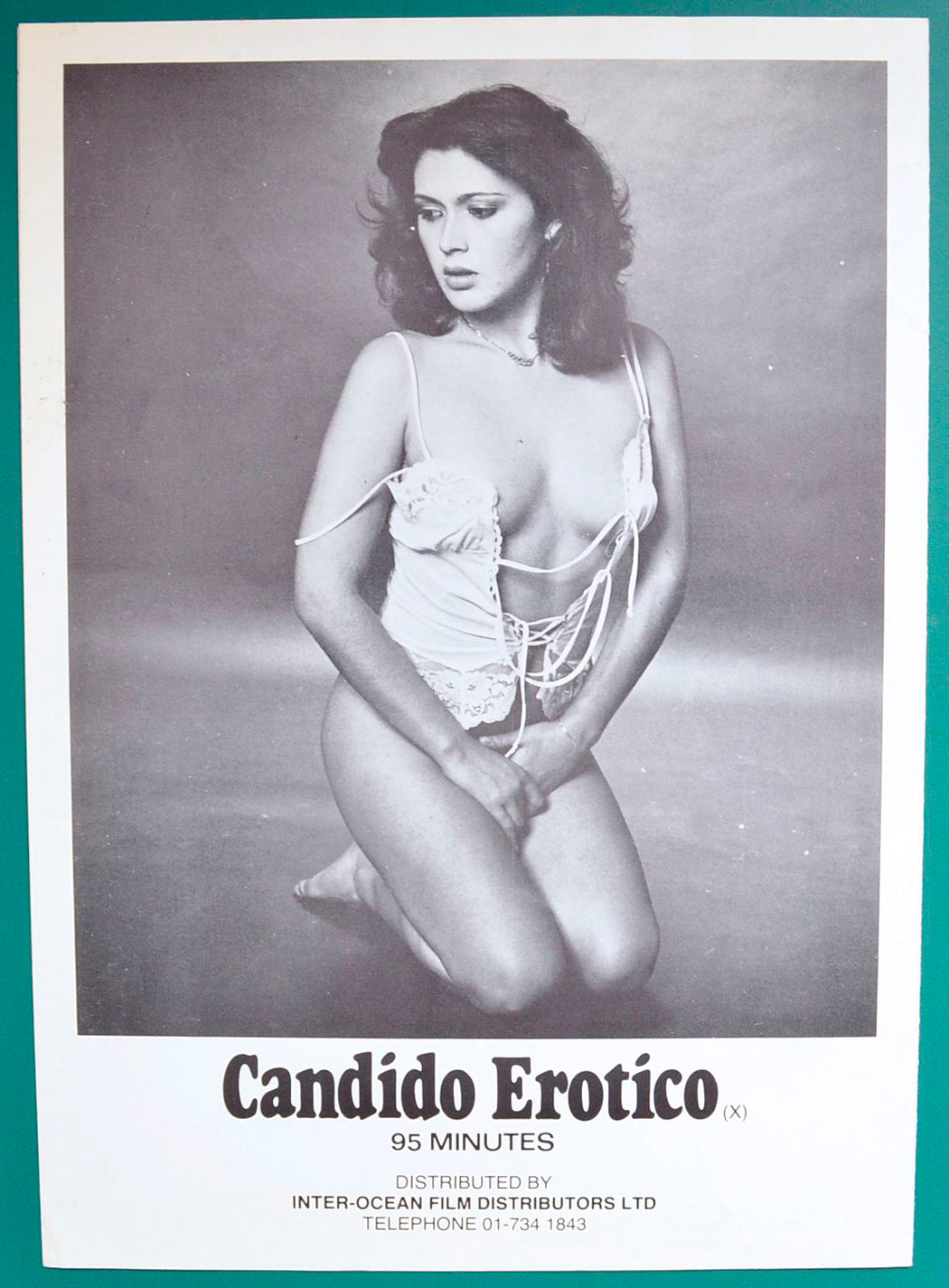 Candido Erotico Original 4 Page Cinema Exhibitors Synopsis Booklet 