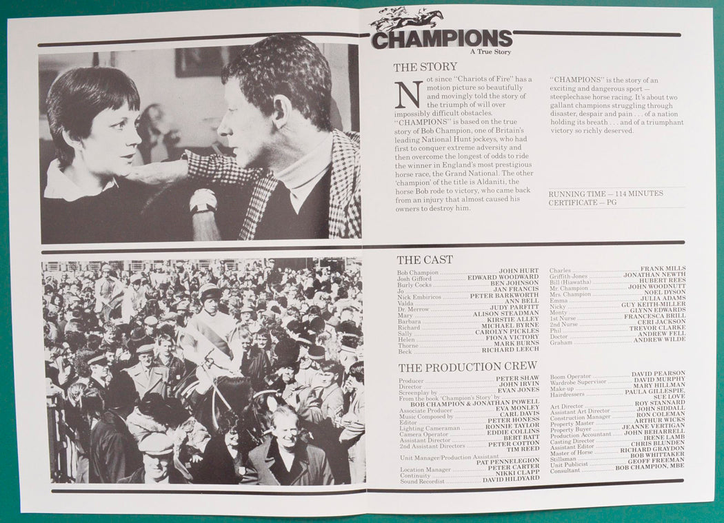 Champions - Synopsis Booklet - Inside