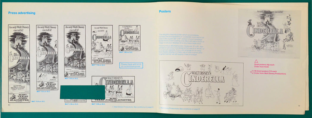 Cinderella - Press Book - Inside width="125" height="47