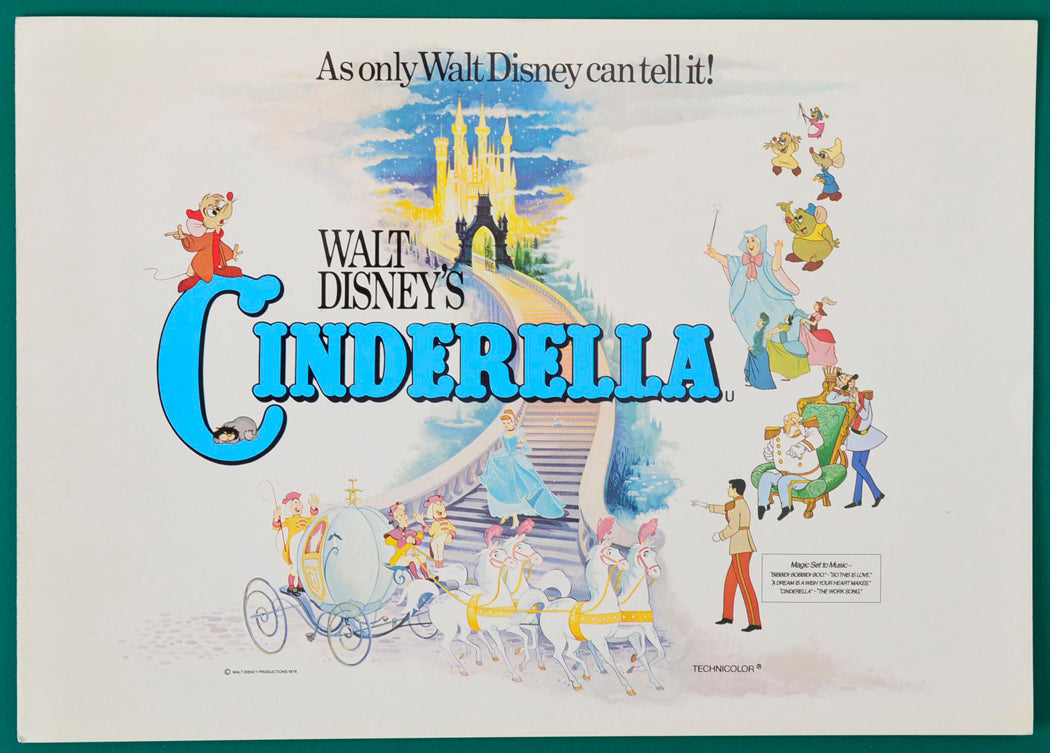 Cinderella - Synopsis Leaflet - Front width="125" height="90