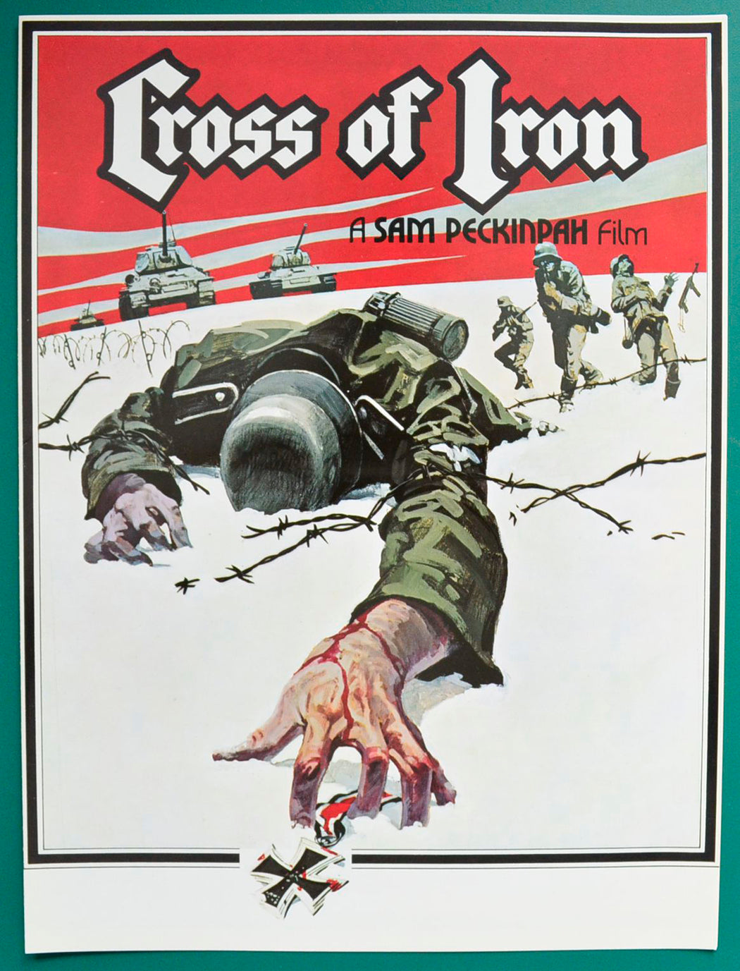 Cross Of Iron - Synopsis Booklet - Front