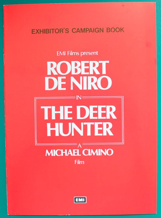 The Deer Hunter Original 12 Page Cinema Exhibitor's Campaign Press Book  + Synopsis Booklet with colour front. 