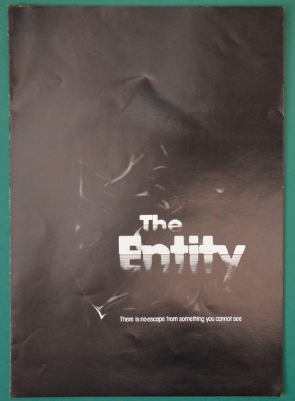 The Entity - Synopsis Leaflet - Front width="125" height="170