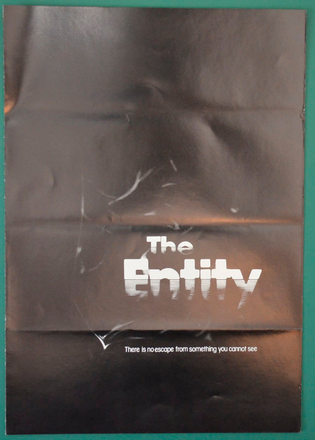 The Entity - Synopsis Leaflet - Front width="125" height="174