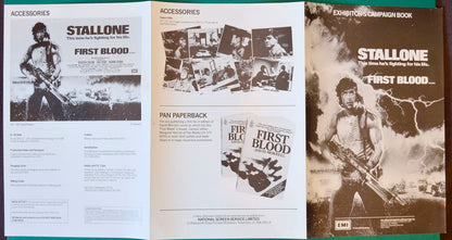 FIRST BLOOD - Press Book - Inside