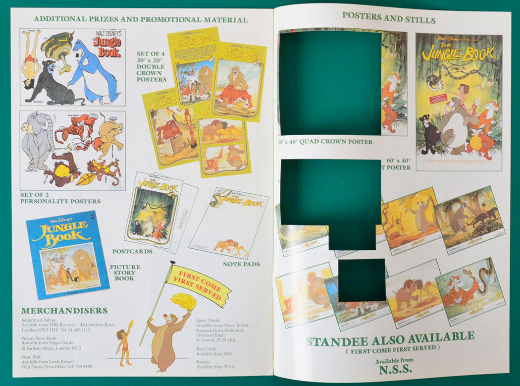 The Jungle Book - Press Book - Inside width="125" height="93