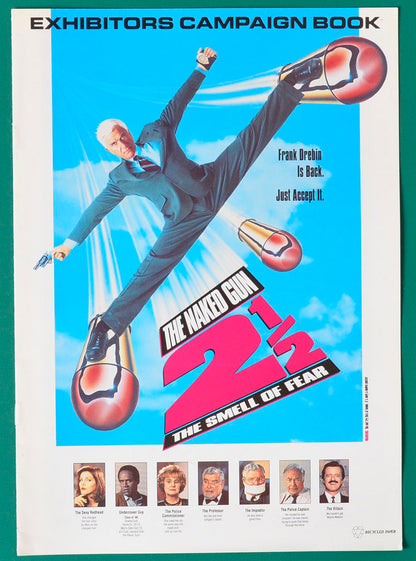 The Naked Gun 2½ : The Smell Of Fear Original 8 Page Cinema Exhibitors Campaign Press Book 