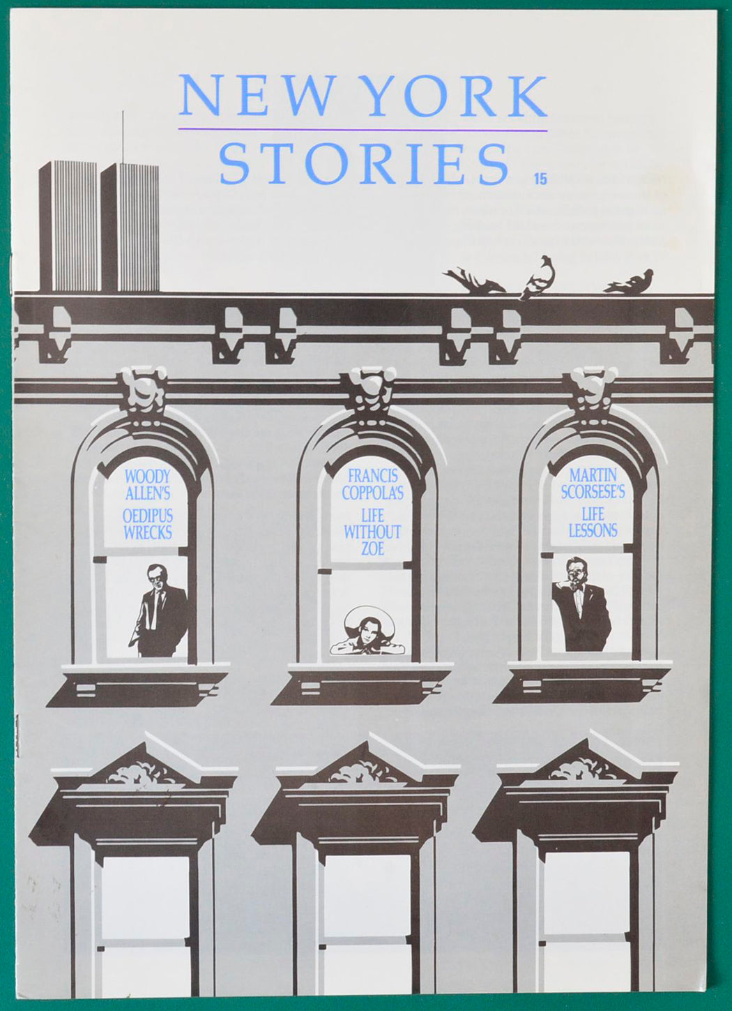 New York Stories Original 8 Page Cinema Exhibitors Information Booklet 