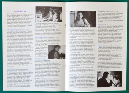 New York Stories - Info Booklet - Inside