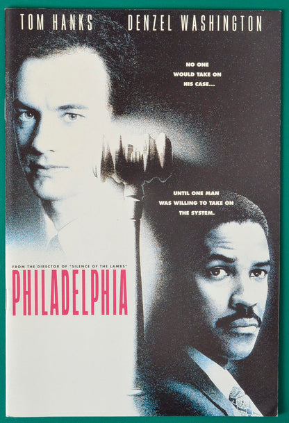 Philadelphia Original 12 Page Cinema Exhibitors Campaign Press Booklet 