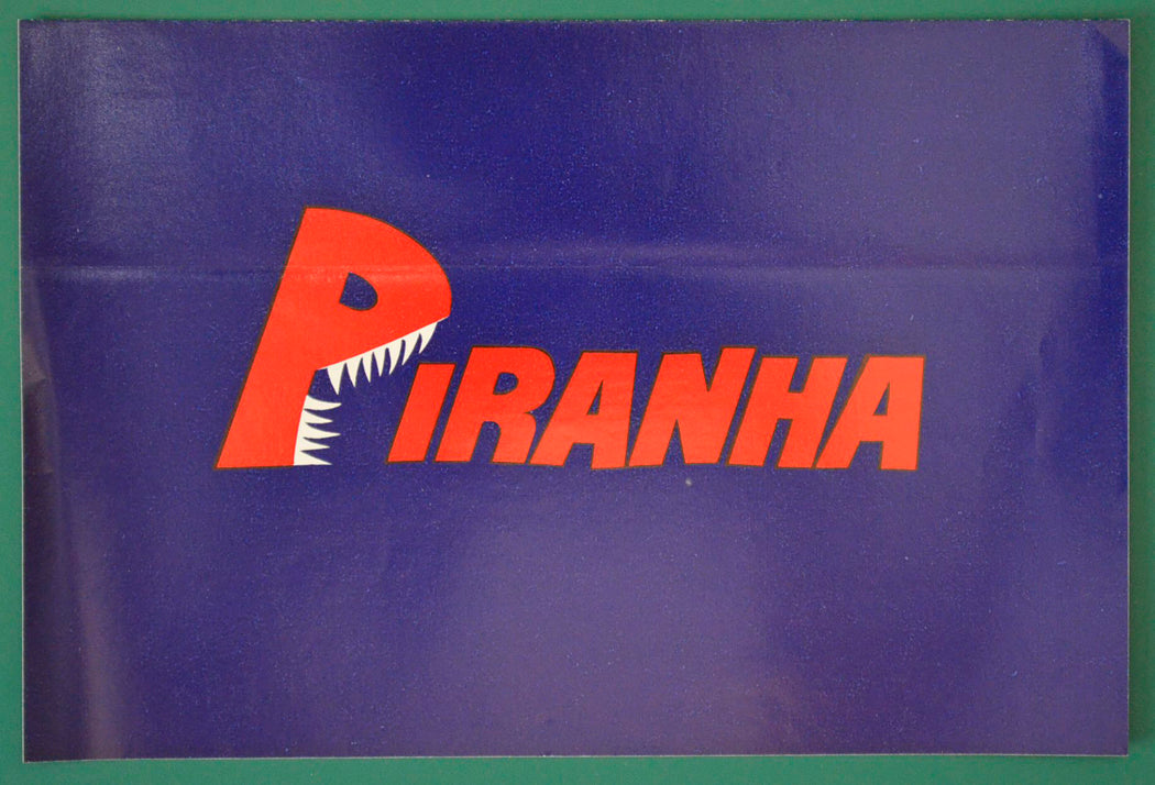 Piranha - Synopsis Leaflet - front width="125" height="85