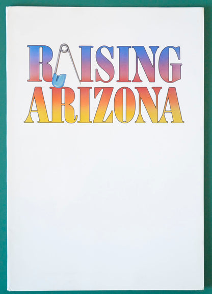 Raising Arizona Original Cinema Exhibitors Campaign Press Book in Folder  