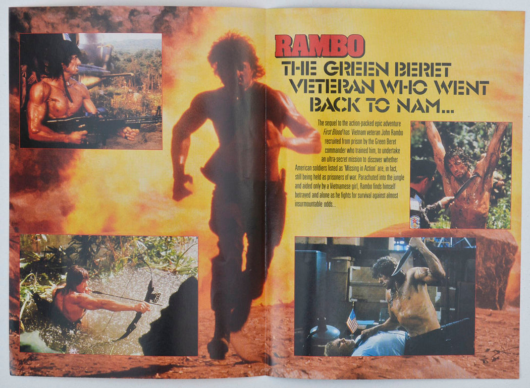 Rambo - Synopsis Leaflet - Inside width="125" height="92