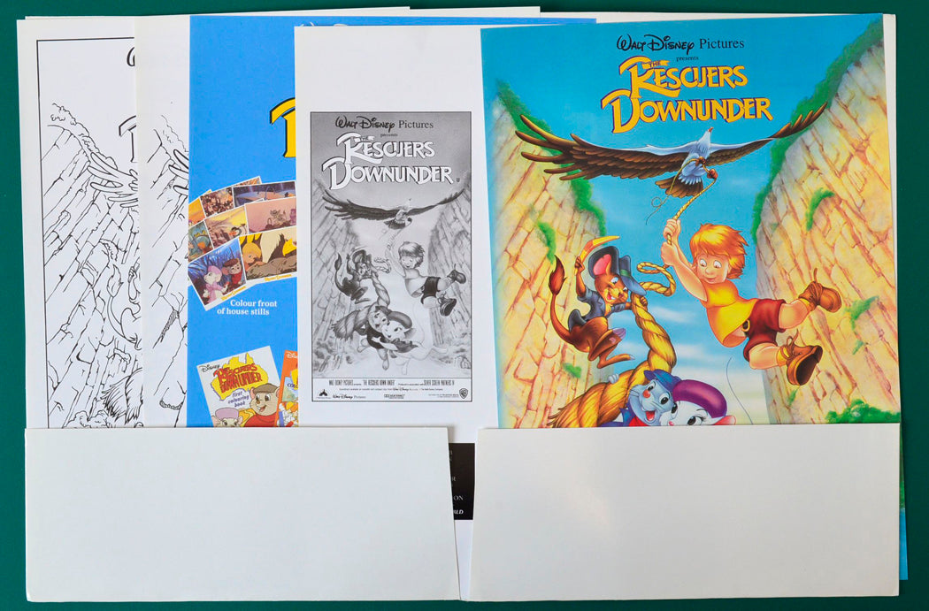 The Rescuers Down Under - Press Book - Inside