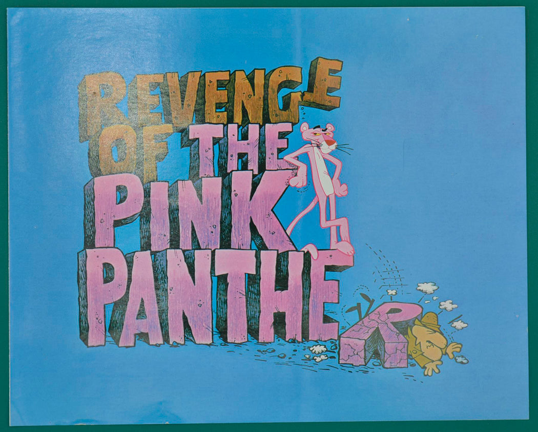 Revenge Of The Pink Panther - Synopsis Leaflet - Front width="125" height="100