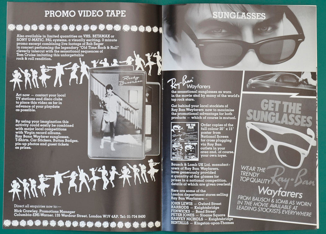 Risky Business - Press Book - Inside width="125" height="90