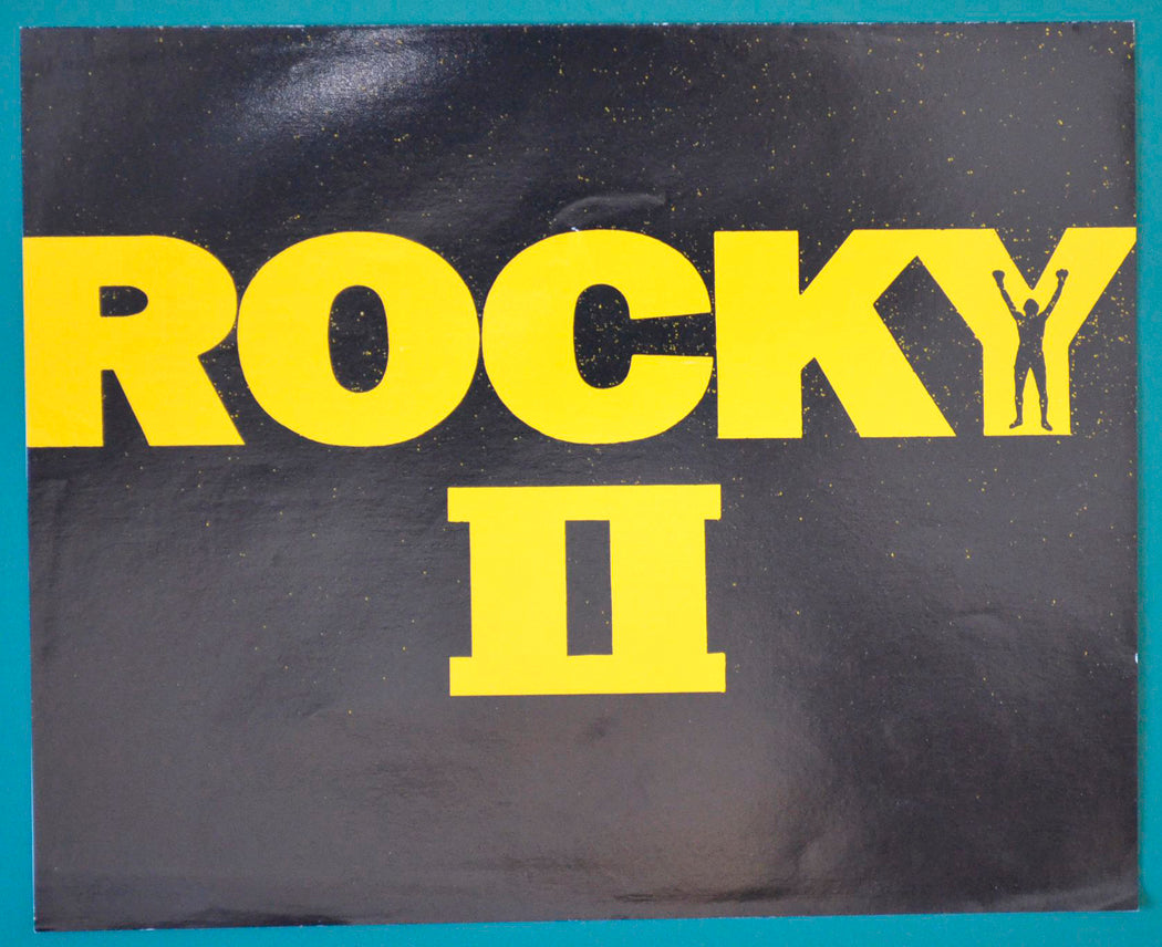 Rocky II - Synopsis Leaflet - Front width="125" height="102