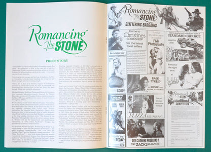 Romancing The Stone - Press Book - Inside width="125" height="90