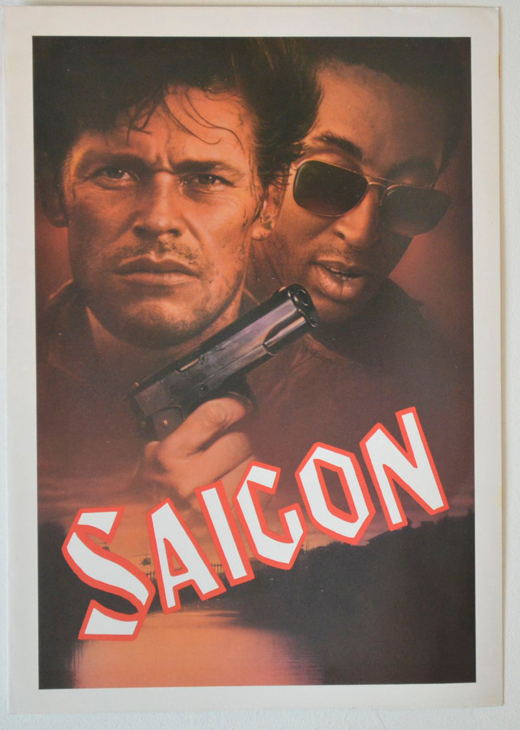 Saigon Original 4 Page Synopsis / Credits Card 