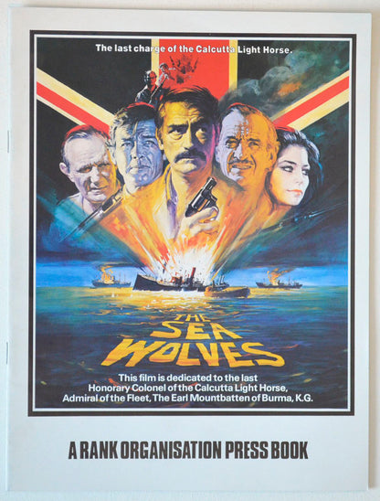 The Sea Wolves   Original 24 Page Cinema Exhibitors Campaign Press Book