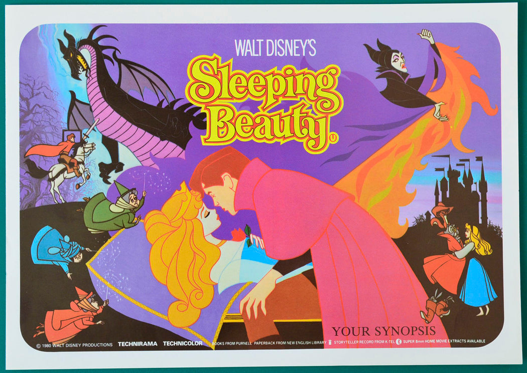 Sleeping Beauty - Synopsis Leaflet - Front width="125" height="88