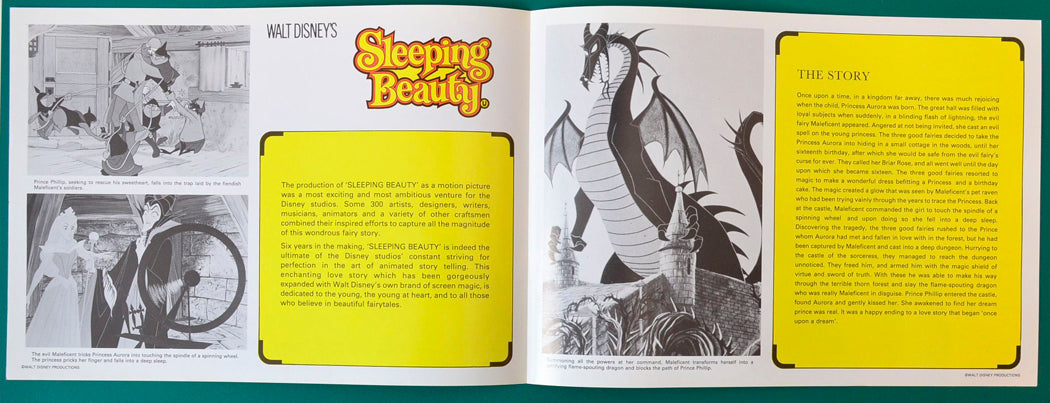 Sleeping Beauty - Synopsis Leaflet - Inside width="125" height="48