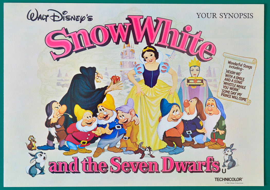 Snow White - Synopsis Leaflet - Front width="125" height="88