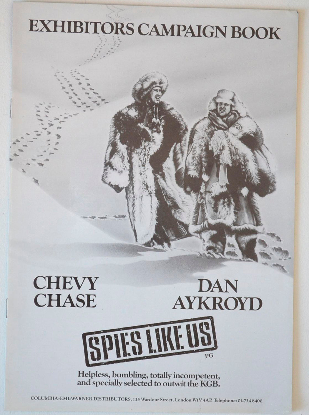 Spies Like Us Original 8 Page Cinema Exhibitors Campaign Press Book 