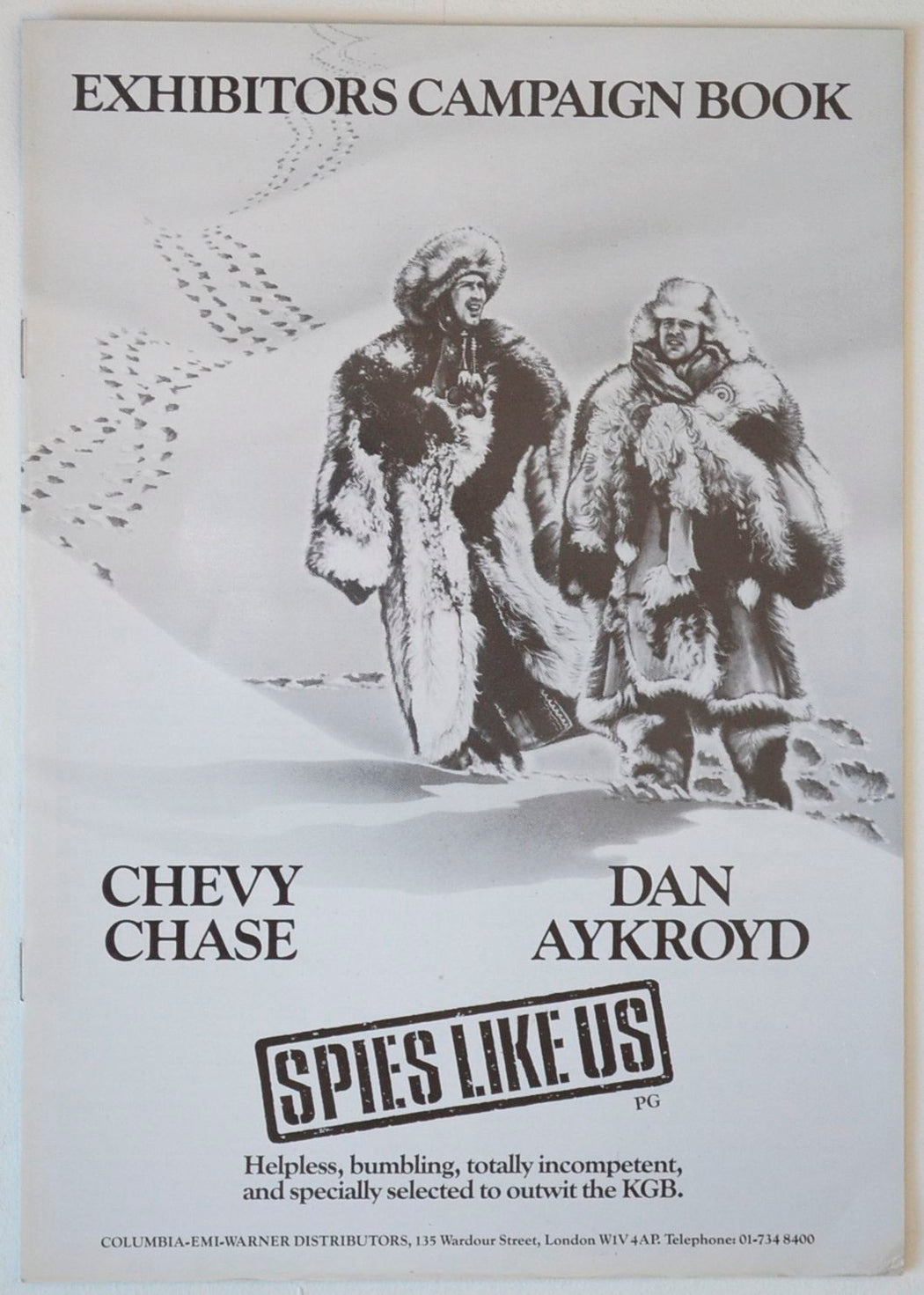 Spies Like Us Original 8 Page Cinema Exhibitors Campaign Press Book 