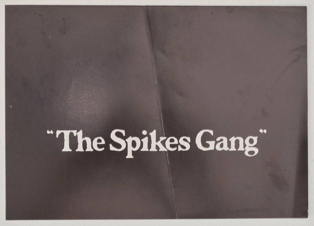 The Spikes Gang - Synopsis Leaflet - front width="125" height="90