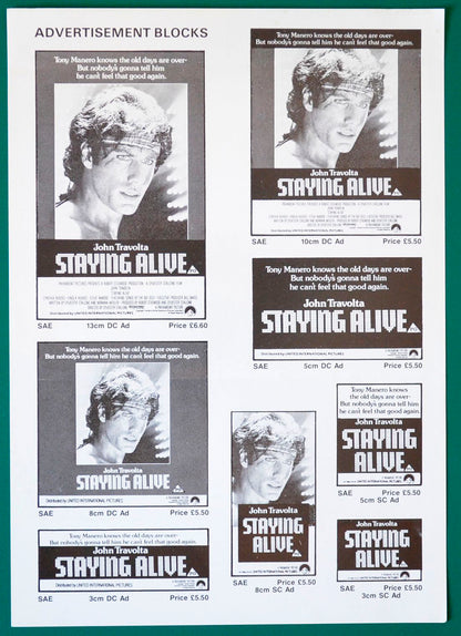 STAYING ALIVE - Advertising Blocks